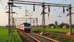 Railway General Electric Works across four key stations in Vijayawada, Andhra Pradesh