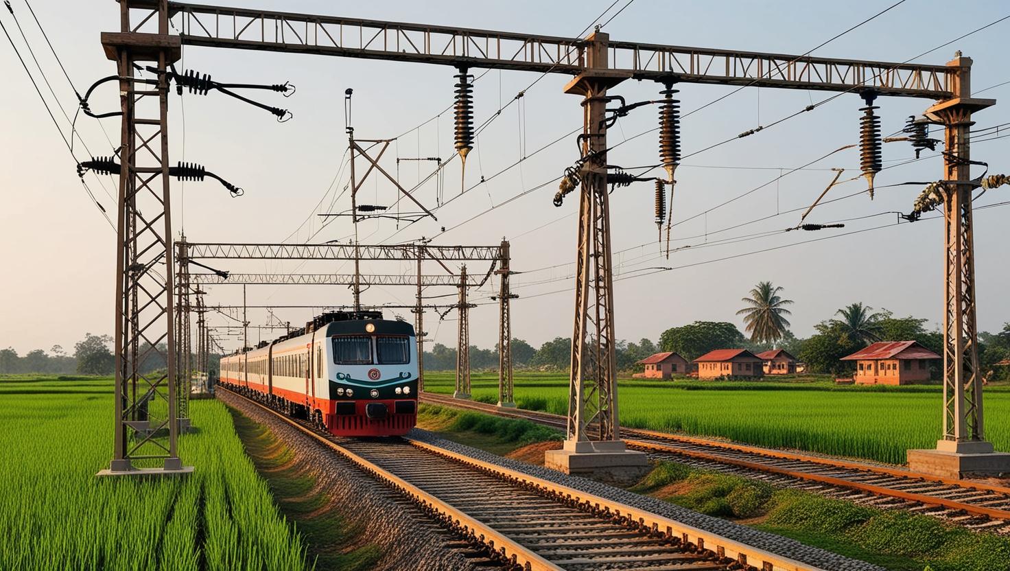 Railway General Electric Works across four key stations in Vijayawada, Andhra Pradesh